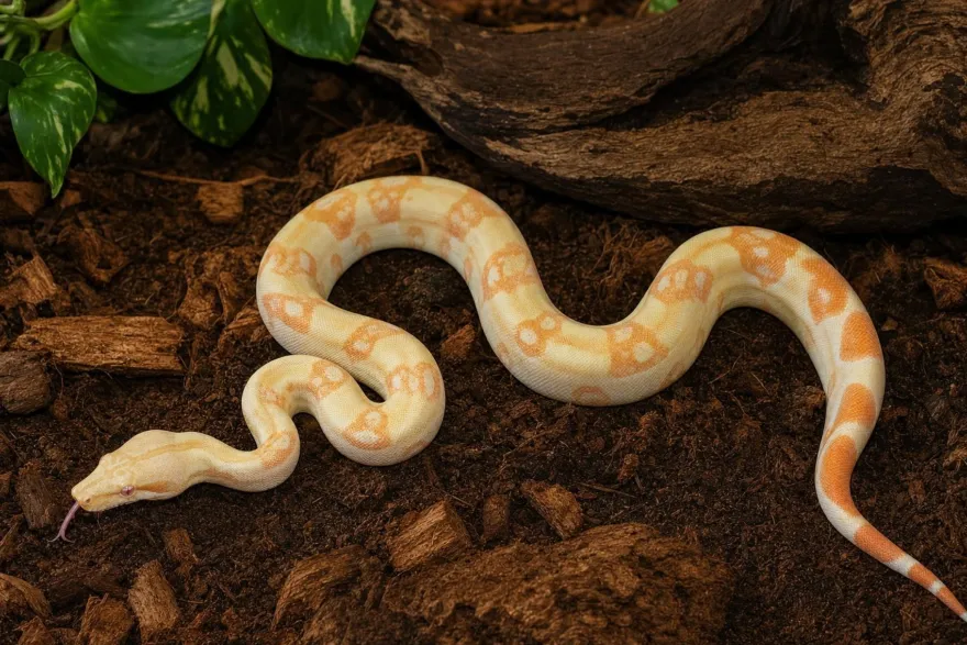 Abgottschlange „Keltic Albino“, Boa constrictor