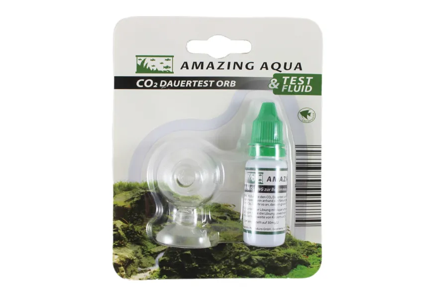 Amazing Aqua Glas CO2 Indikator Orb, Dauertest