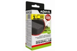 Aquael Filterschwamm Unifilter 500, Filter-Ersatz, 3 Stück