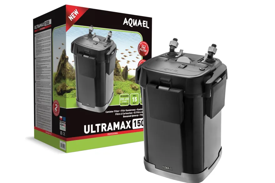 Aquael Filter Ultramax 1500, Kanister-Außenfilter
