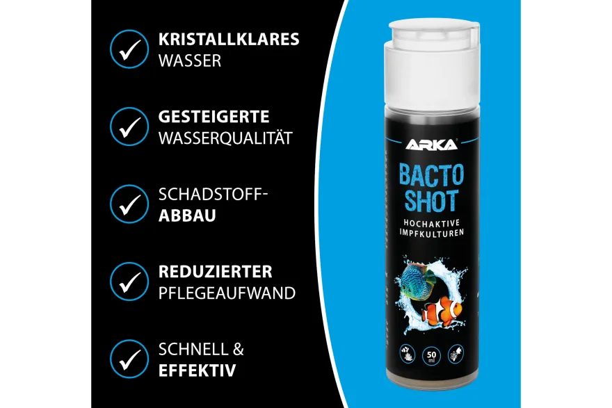 ARKA Bacto-Shot, Hochaktive Impfkulturen, 50 ml