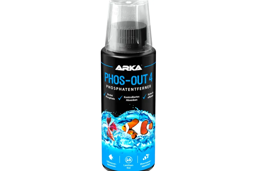 ARKA Phos‑Out 4 (flüssig), Phosphatentferner, 118 ml