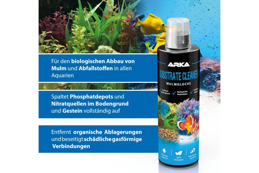ARKA Substrate Cleaner, „Flüssige Mulmglocke“, 118 ml