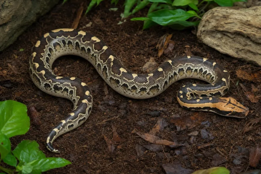 Borneo-Kurzschwanzpython, Python breitensteini