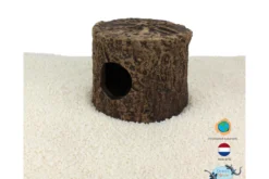 CeramicNature Cichlid-Höhle M, Baumstumpf, ca. 13 x 13 x 13 cm