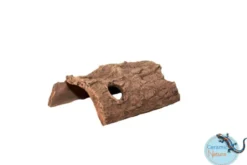 CeramicNature Half-Log M, Baumstamm-Tunnel, ca. 18×10×6 cm