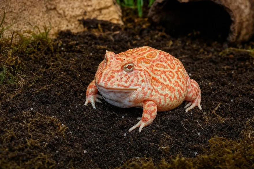 Cranwells Schmuckhornfrosch „Coral Blaze“, Ceratophrys cranwelli