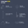 Dennerle Carbo Soda M200, CO2-Anlage Soda