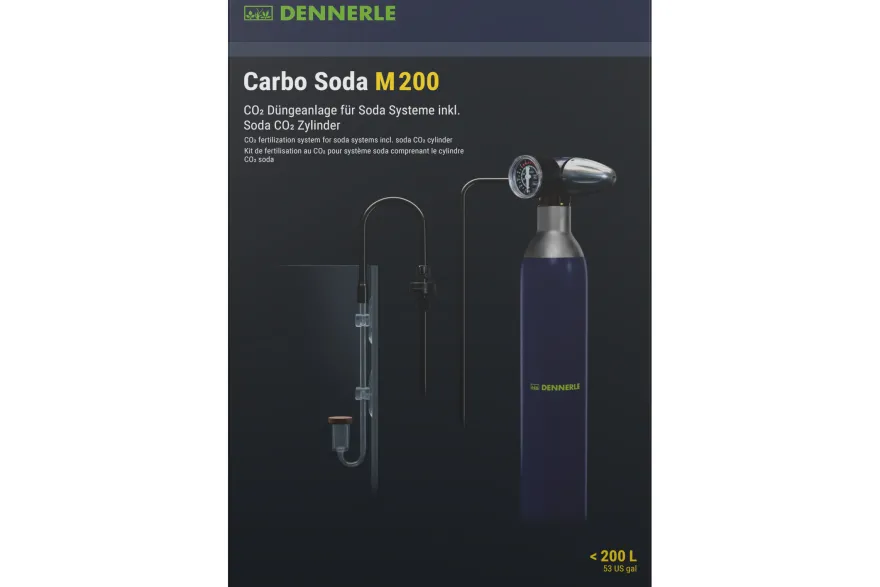 Dennerle Carbo Soda M200, CO2-Anlage Soda