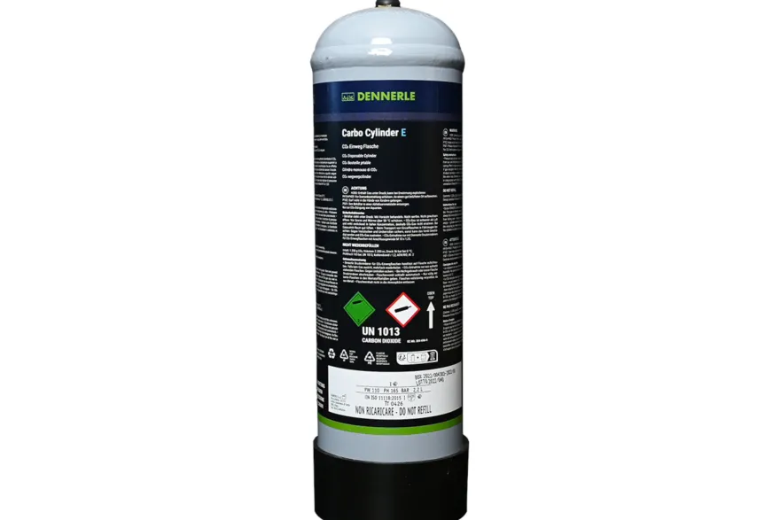 Dennerle CO₂ Einweg-Flasche, 1200 g
