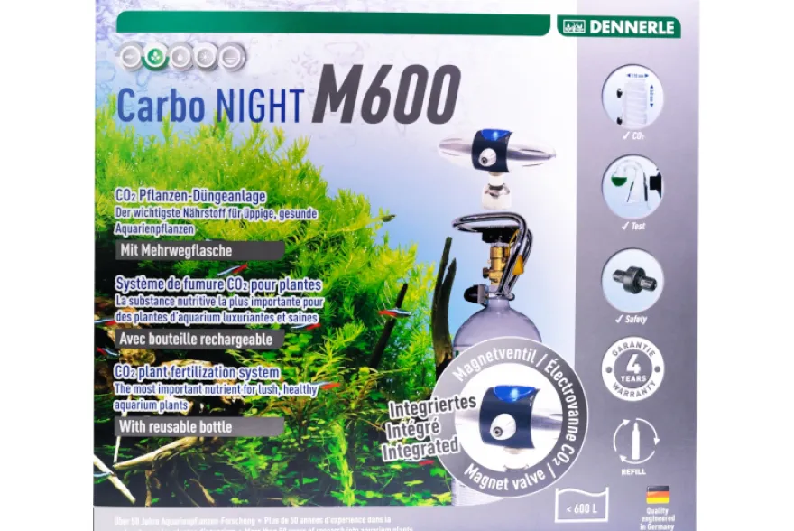 Dennerle CO² -Set Mehrweg 600 Space / Carbo NIGHT M600 (Auslaufartikel)