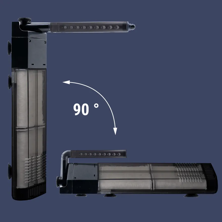Dennerle Nano Clean Eckfilter XL - Garnelensicher! (Corner Filter 60)