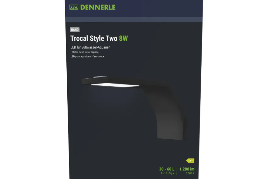 Dennerle Trocal Style Two (8 W), LED-Aquarienleuchte (Auslaufartikel)
