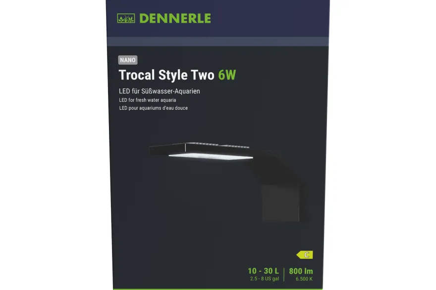 Dennerle Trocal Style Two (6 W), LED-Aquarienleuchte (Auslaufartikel)