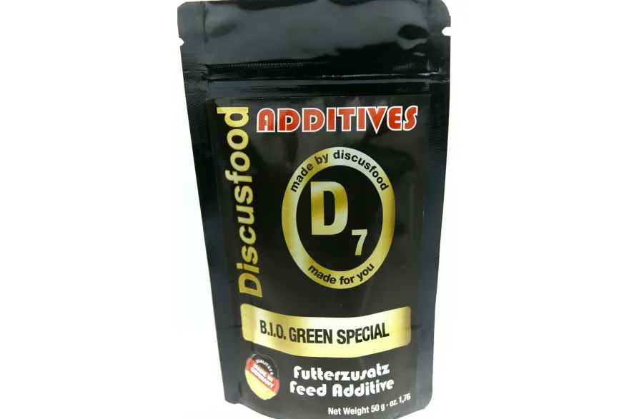 Discusfood Additives D7 B.I.O. Green Special Booster, 50 g