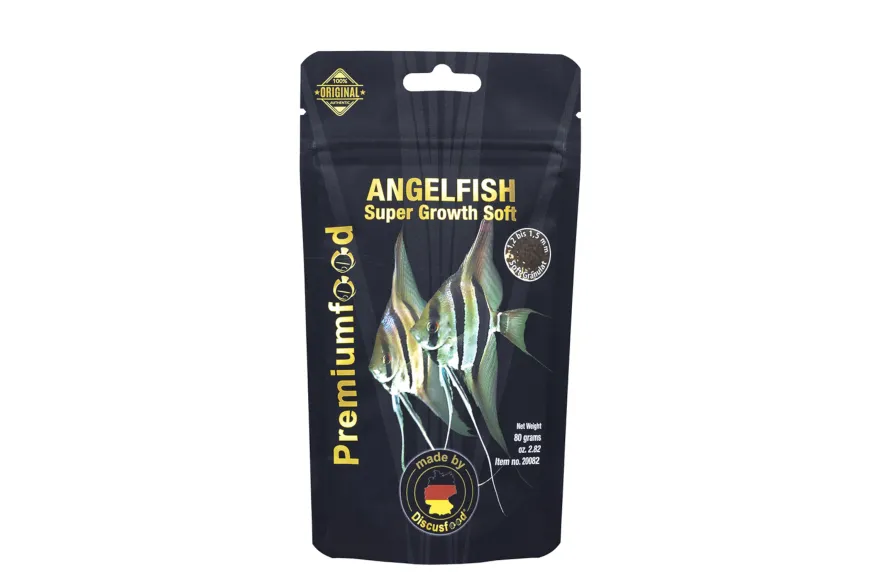 Discusfood Angelfish Super Growth Soft Granulate, 80 g