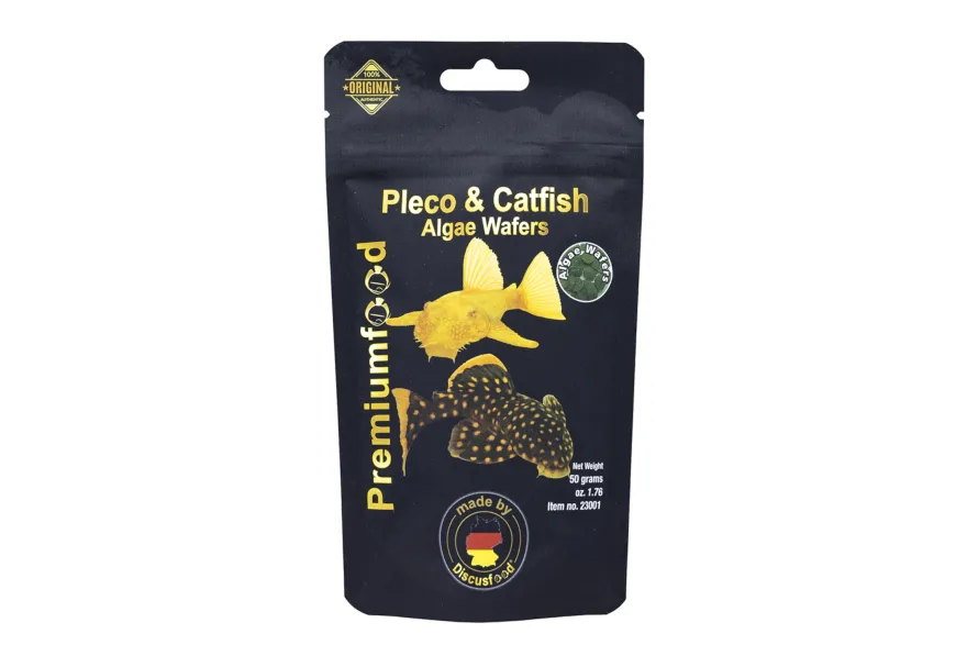 Discusfood Pleco & Catfish Algae Wafers, 50 g