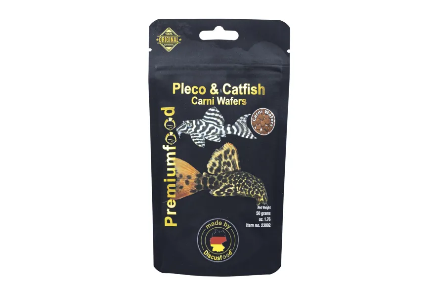 Discusfood Pleco & Catfish Carni Wafers, 50 g