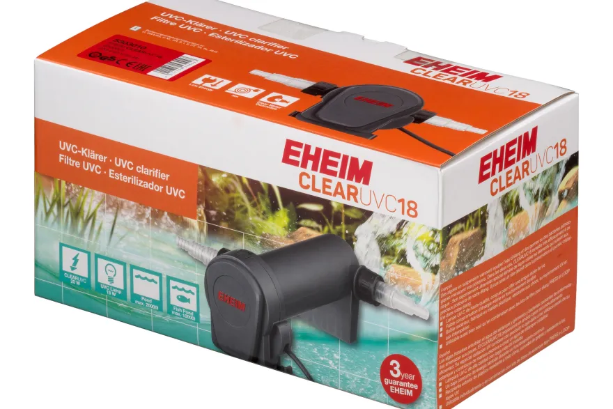 Eheim CLEARUVC-18, Teich-UV-Klärer mit 18 Watt