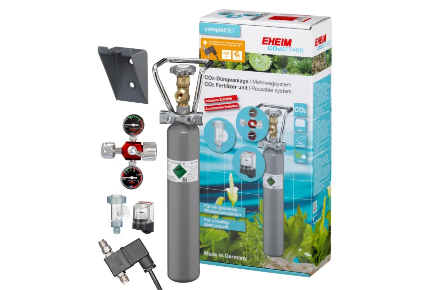 Eheim CO₂SET400 Mehrweg 500 g, CO2-Anlage inkl. Nachtabschaltung