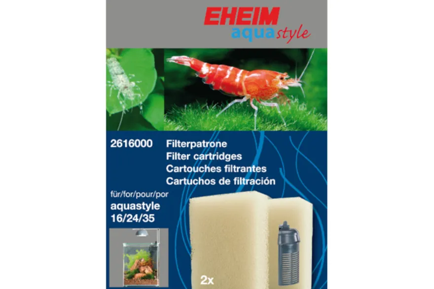 Eheim Filterpatrone 2 Stück für Aquacorner (2000)