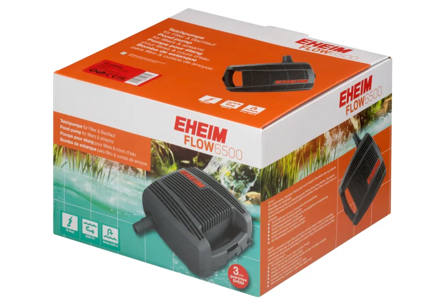Eheim FLOW6500, Teichpumpe für Filter und Bachläufe