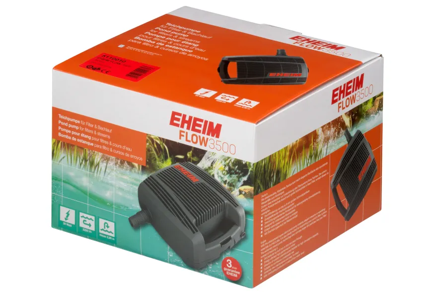 Eheim FLOW3500, Teichpumpe für Filter und Bachläufe