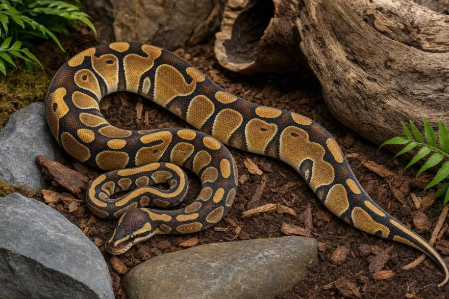 Enchi-Königspython, Python regius