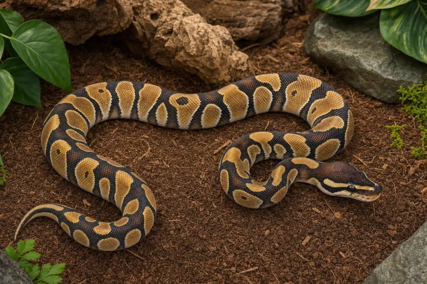 Enchi-Königspython, Python regius