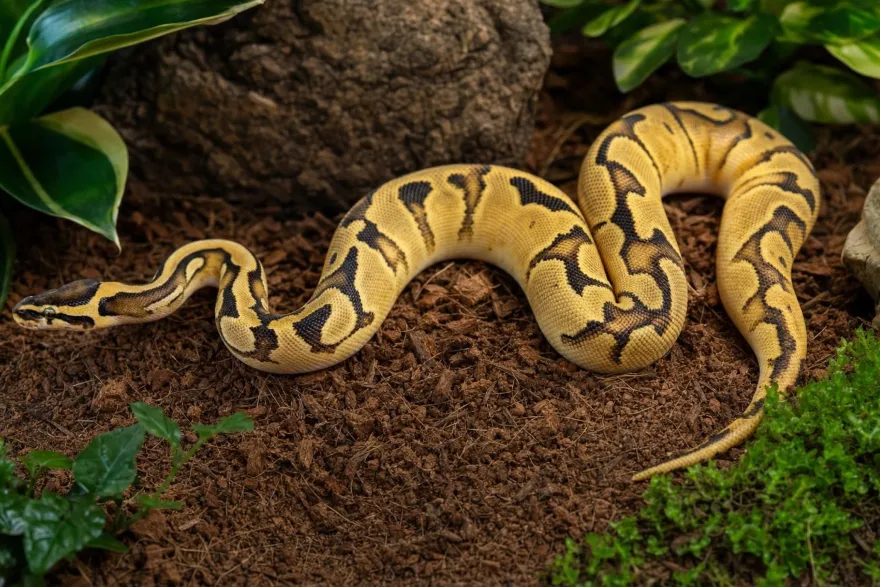 Enchi-Pastel-Königspython, Python regius