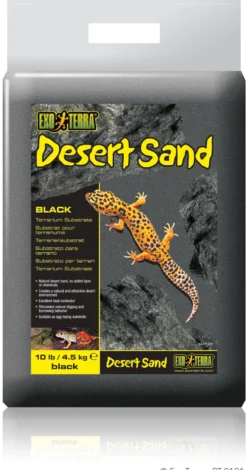 Exo Terra DesertSand schwarz 4,5kg Terrariensubstrat