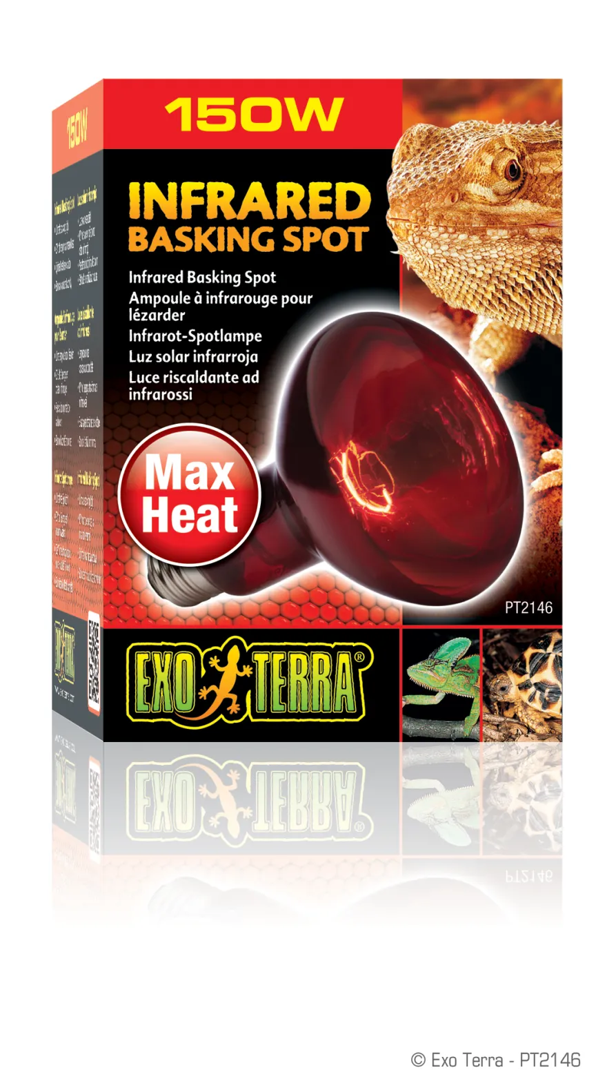 Exo Terra Infrarot-Spotlampe Heat GL R30/150 W