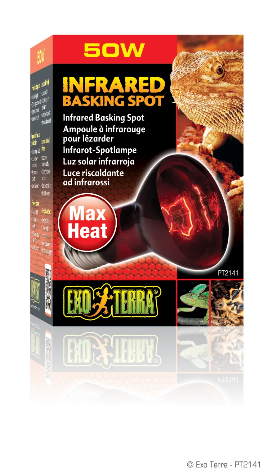 Exo Terra Infrarot-Spotlampe Heat GL R20/50 W
