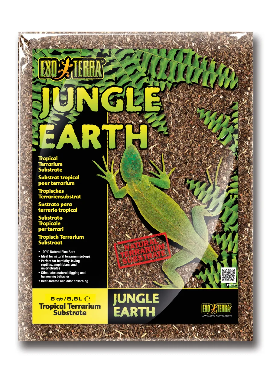 Exo Terra Tropica lTerrarium-Substrate Jungle Earth, 8,8l