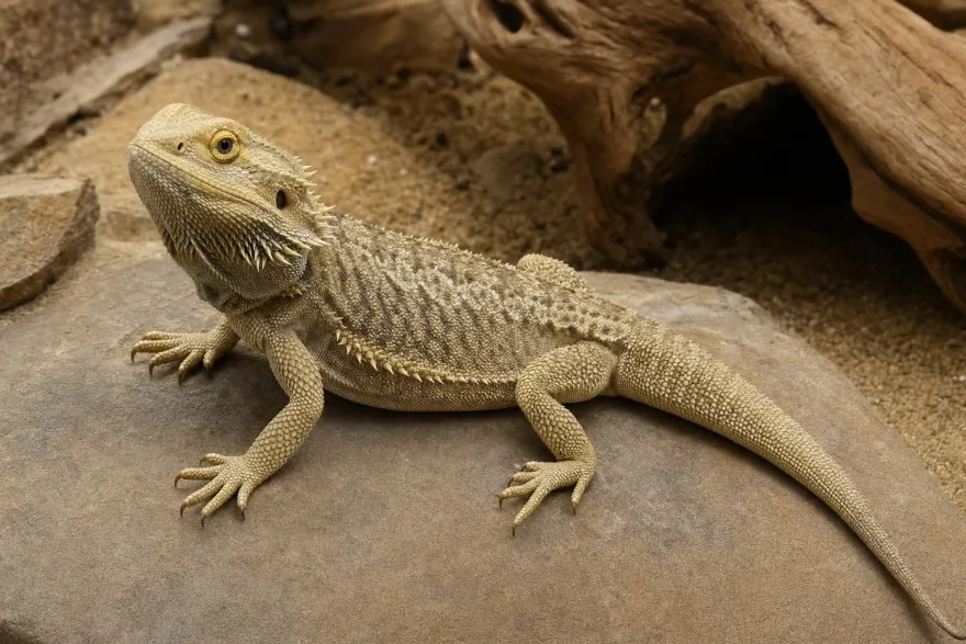 Farbige Bartagame, Pogona vitticeps