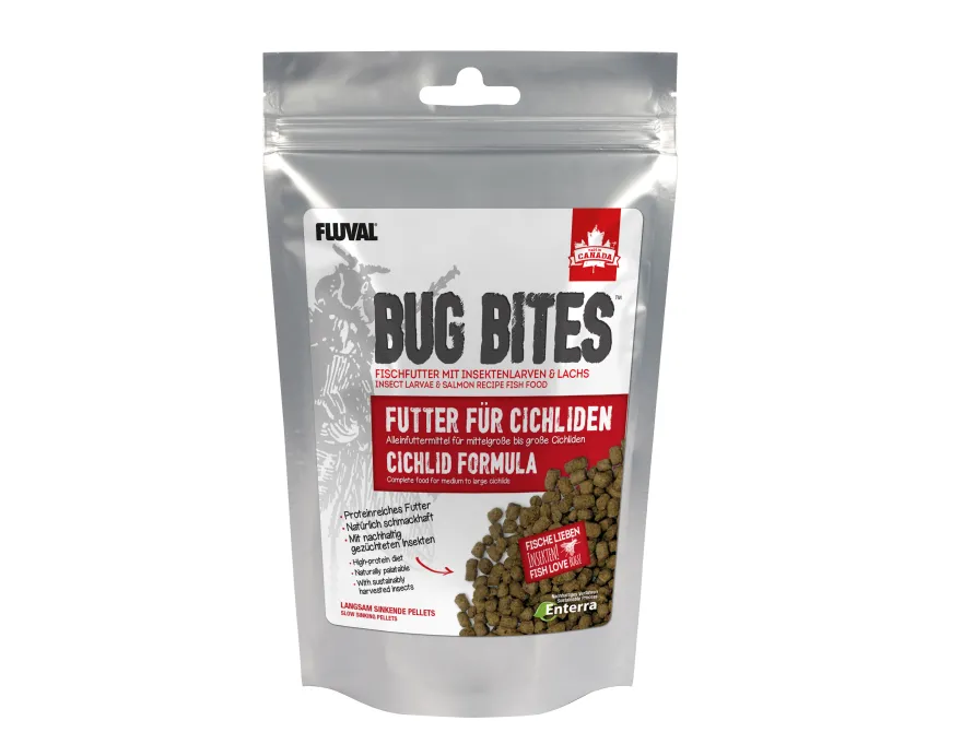 Fluval Bug Bites Cichliden M-L 100g