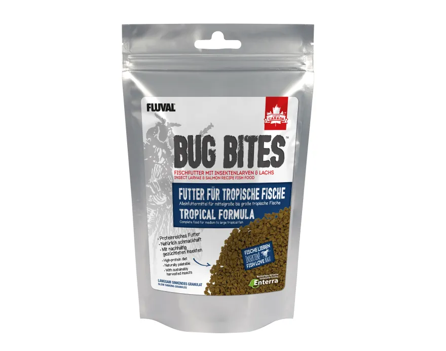Fluval Bug Bites Tropische Fische M-L 125g