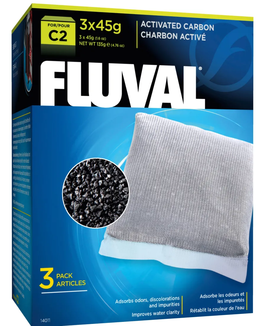 Fluval C2 Kohlepatrone 3x45 g