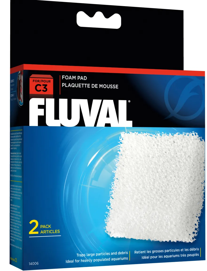 Fluval C3 Schaumstoffpatrone 2er-Pack