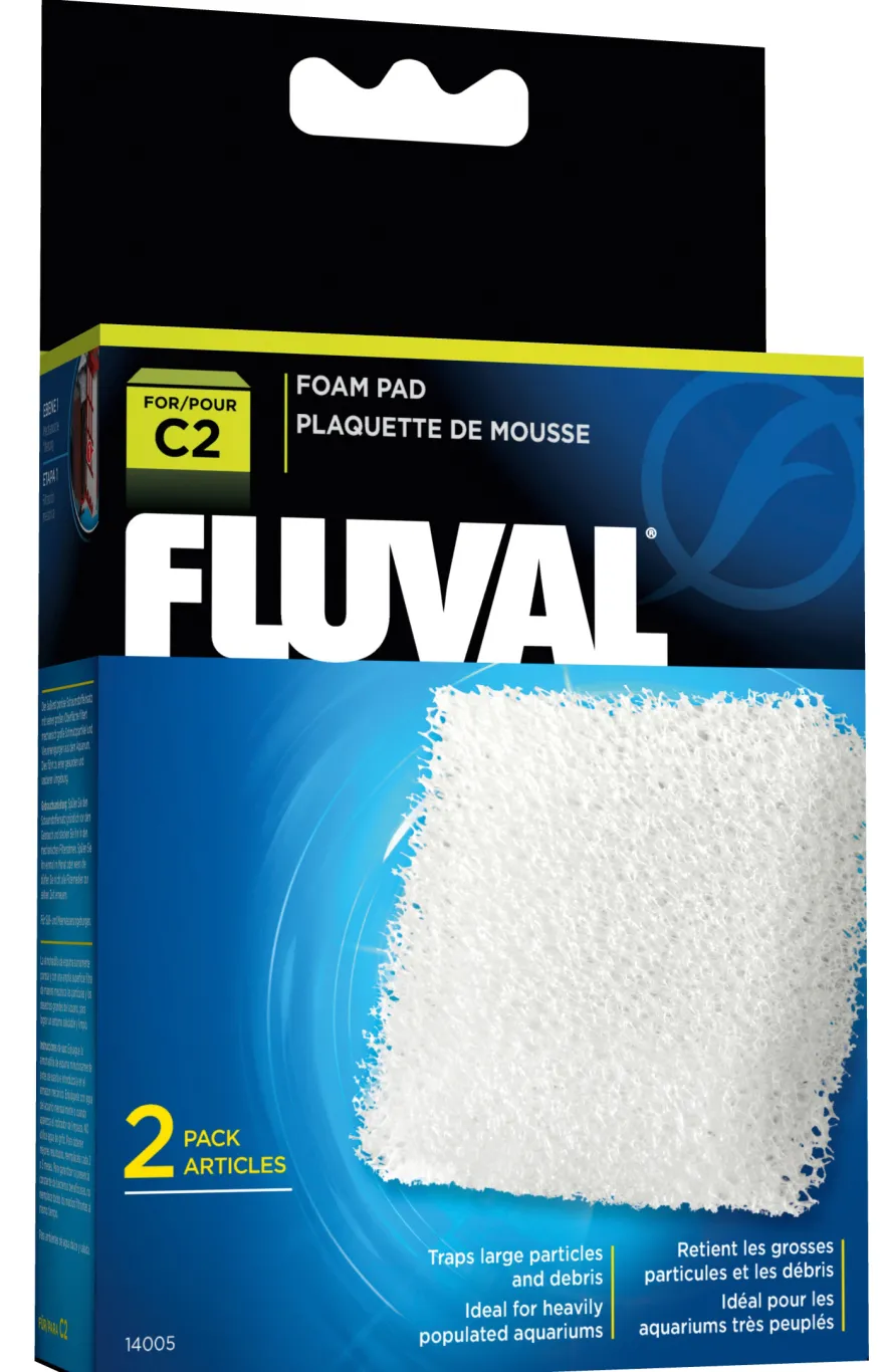Fluval C2 Schaumstoffpatrone 2er-Pack