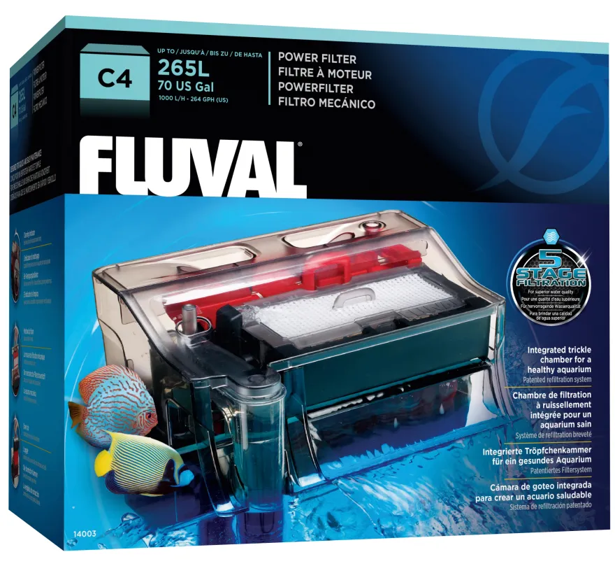 Fluval C4 5-Stufen Filter