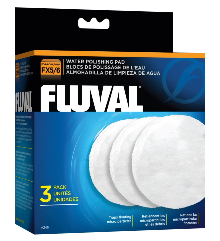 Fluval Feinfilter-Vlies 3er-Pack FX5/6
