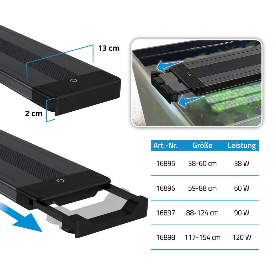 Fluval Plant Pro 4.0 LED, 38W, 38,4-60cm