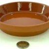 Futterschale glasiert 15,7 x 3,3 cm (Ø14 cm innen)