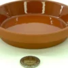 Futterschale glasiert 13,5 x 3,0 cm (Ø12 cm innen)