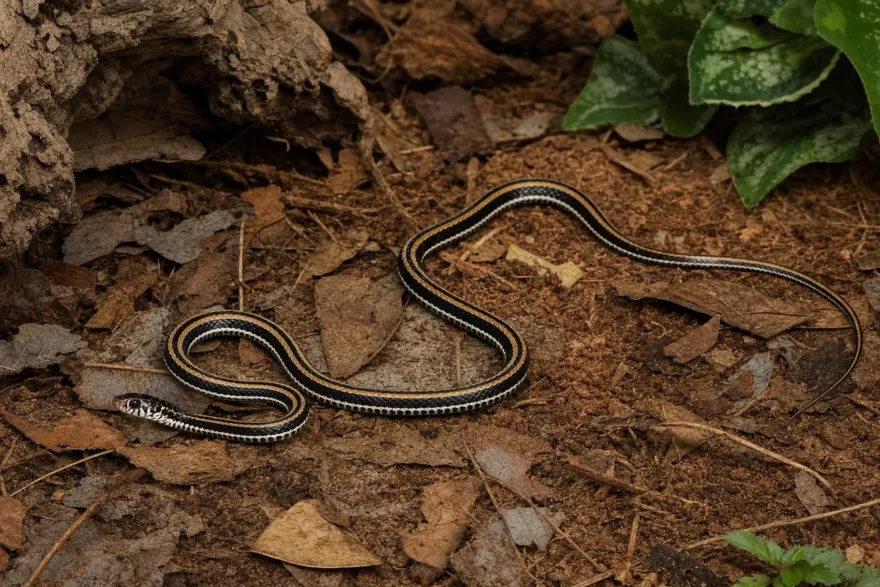 Gestreifte Fischnatter, Xenochrophis vittatus