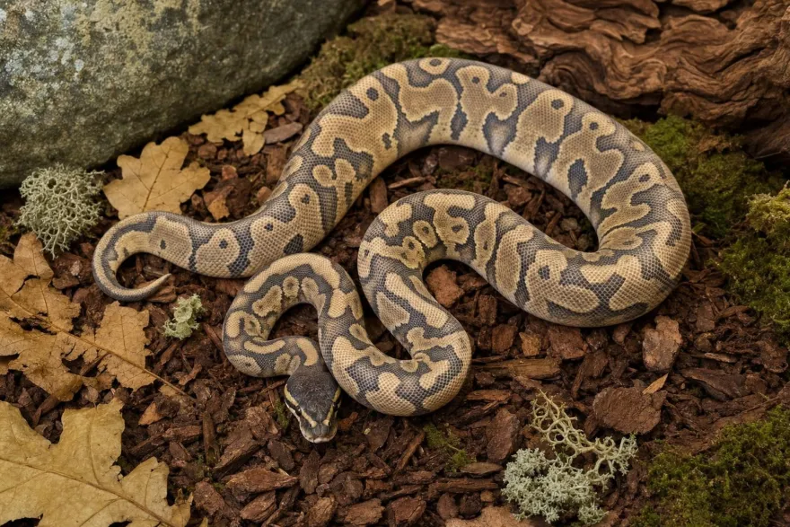 Gravel-Hypo-Königspython, Python regius