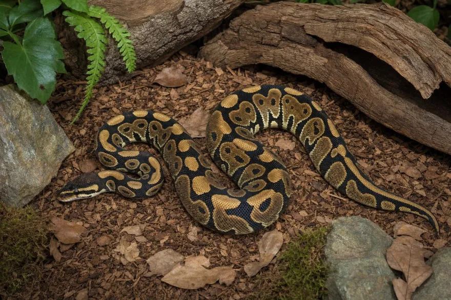 Gravel-Königspython, Python regius