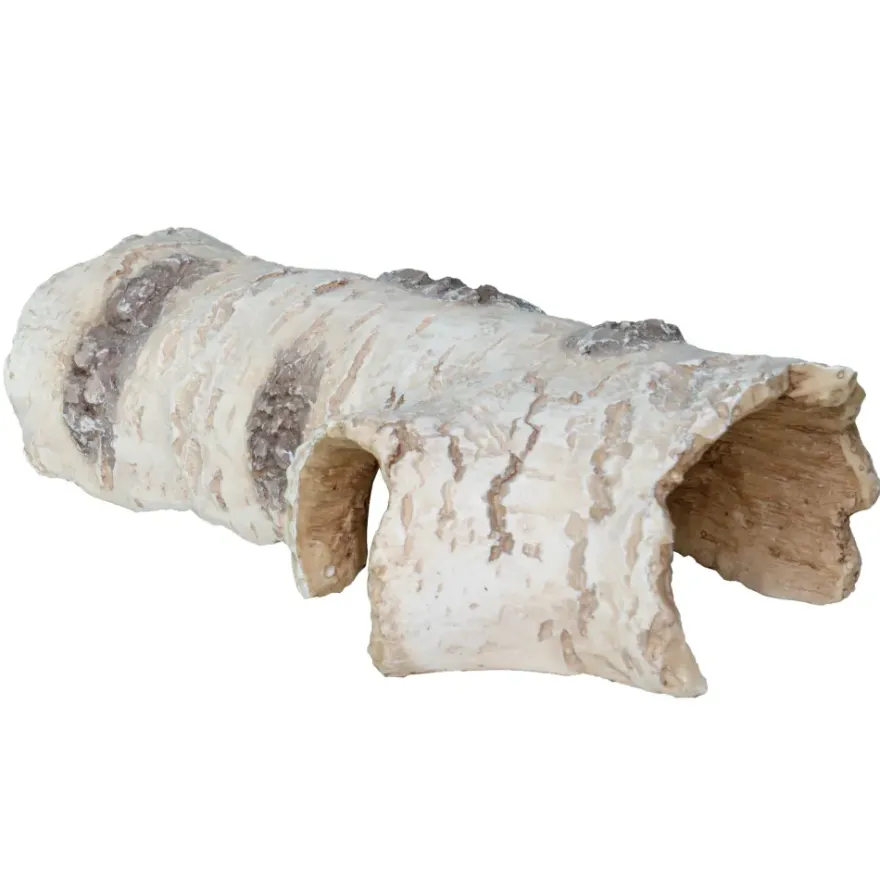 Hobby Birch Tunnel 1, Terrarium Versteck Höhle, 17,5 × 8,5 × 5 cm