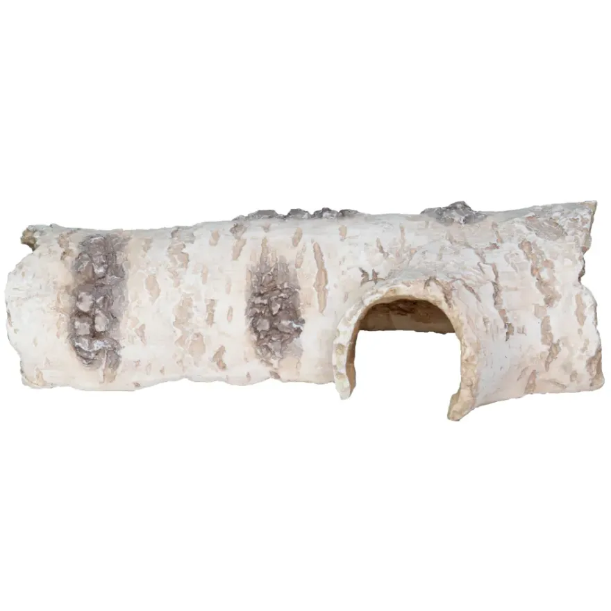 Hobby Birch Tunnel 1, Terrarium Versteck Höhle, 17,5 × 8,5 × 5 cm